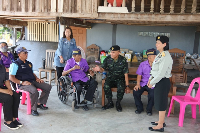 “เพราะท่านคือผู้กล้ารบ ทหารผ่านศึกผู้เสียสละ”  มณฑลทหารบกที่ 310 เยี่ยมเยียนทหารผ่านศึก เพื่อส่งมอบความห่วงใย แทนคำขอบคุณต่อความเสียสละ