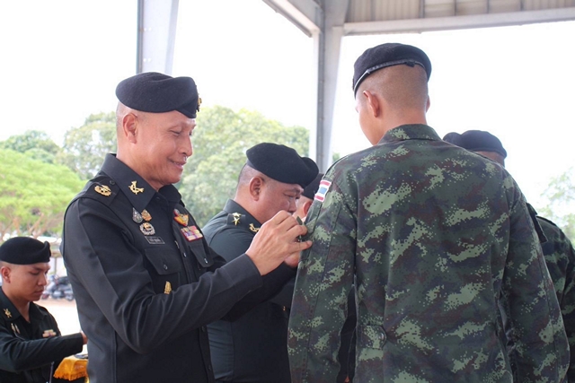 มณฑลทหารบกที่ 310 จัดพิธีประดับเครื่องหมายยศสิบตรีกองประจำการ และตรวจความพร้อมหน่วยฝึกทหารใหม่ ผลัดที่ 1 ประจำปี 2569