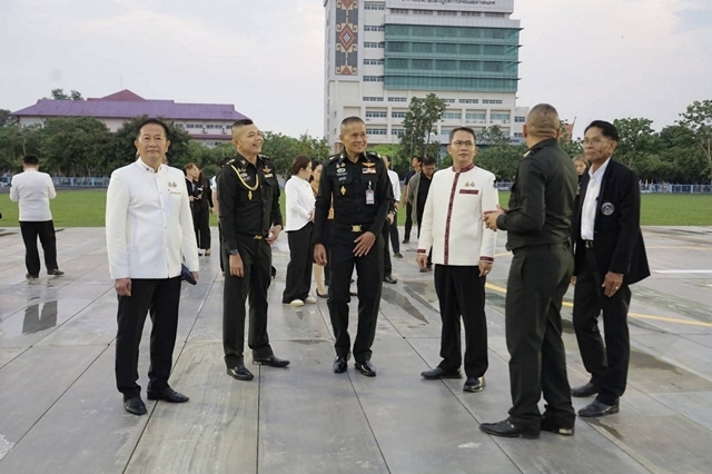 กาฬสินธุ์-ตรวจความเรียบร้อยและความพร้อมของเส้นทางเสด็จพระราชดำเนินฯ