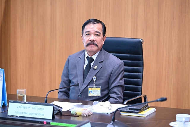 คณะอนุกรรมาธิการกิจการทางทหารด้านไซเบอร์ฯ ประชุมพิจารณาแนวทางการขับเคลื่อนอุตสาหกรรมป้องกันประเทศ และเทคโนโลยีอวกาศเพื่อความมั่นคง