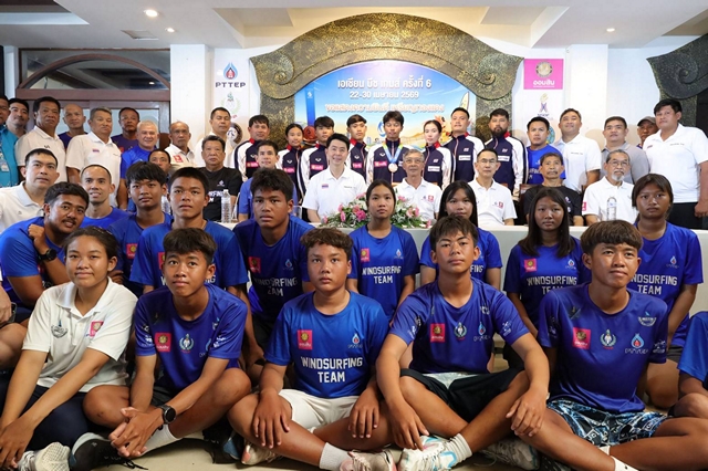 สมาคมวินด์เซิร์ฟไทย ส่ง 6 นักกีฬา ลุยศึกยุโรป “2026 TQFoil European Championship” ที่โปรตุเกส พร้อมยินดี “วาฬ” ซิวทองแดง เอเชียนบีชเกมส์