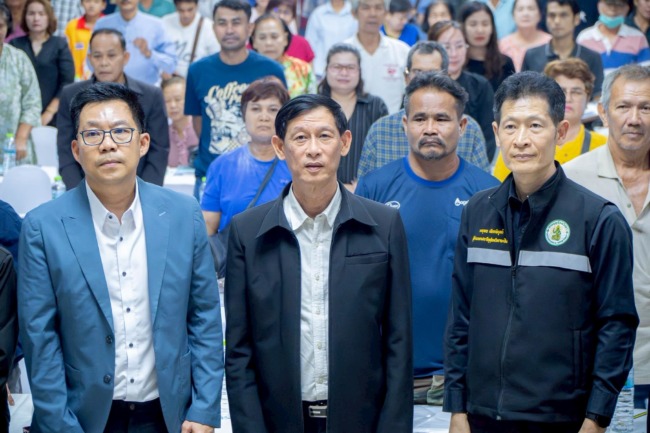 ฉะเชิงเทรา-รองผู้ว่าฯ ฉะเชิงเทรา เปิดประชุมสรุปผลการศึกษาสำรวจและออกแบบทางหลวงพิเศษระหว่างเมือง