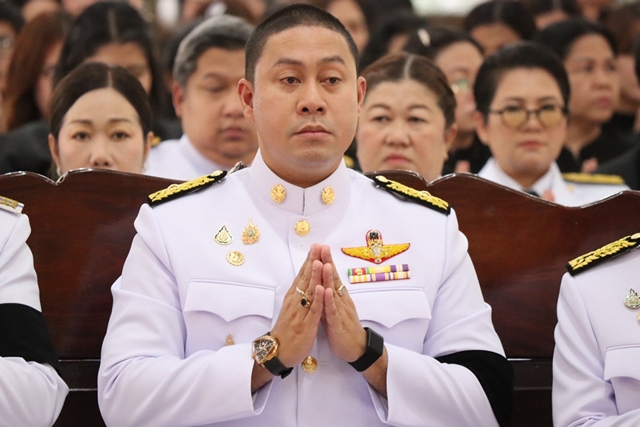 สมุทรปราการ-วัดหนามแดง ร่วมกับเทศบาลบางแก้ว จัดพิธีบำเพ็ญกุศล ครบ 15 วัน (ปัณรสมวาร) ถวายเป็นพระกุศลแด่ “เจ้าฟ้าพัชรกิติยาภาฯ”