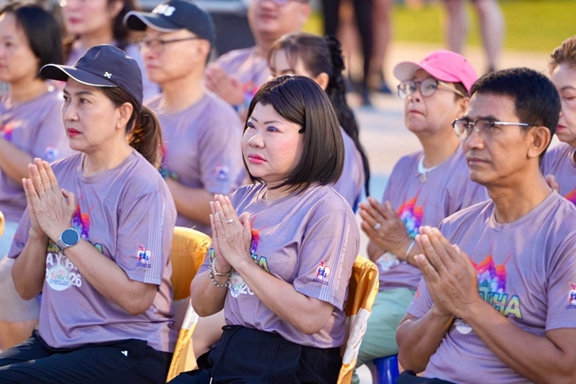 ฉะเชิงเทรา-ผู้ว่าฯ เปิด “เดิน-วิ่งสมาธิ วิสาขะ พุทธบูชา” สร้างสุขกาย สุขใจ