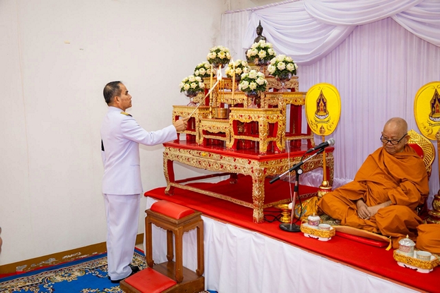 พิษณุโลก อบจ.พิษณุโลก ร่วมพิธีเจริญพระพุทธมนต์และตักบาตรถวายพระกุศล เนื่องในวันคล้ายวันประสูติพระเจ้าวรวงศ์เธอ พระองค์เจ้าโสมสวลี กรมหมื่นสุทธนารีนาถ