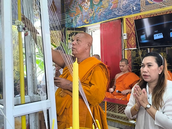 นครนายก – วัดธรรมปัญญา สวดมหาพุทธาภิเษก องค์หลวงพ่อเสาร์ 5 สวดนพเคราะห์ เสริมดวง เสริมทรัพย์ เสริมสิริมงคล ธุรกิจหน้าที่การงาน