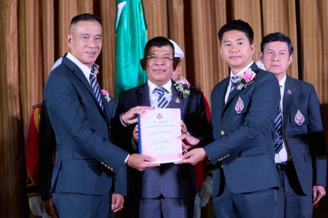 พิธีรับ-ส่งหน้าที่คณะกรรมการบริหารชมรมพัฒนาสัมพันธ์ระดับผู้บริหารกองทัพบก ปีบริหาร 2569-2570