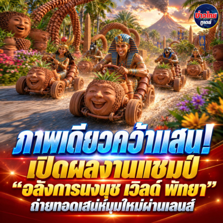 ภาพเดียวคว้าแสน! เปิดผลงานแชมป์ “อลังการนงนุช เวิลด์ พัทยา” ถ่ายทอดเสน่ห์มุมใหม่ผ่านเลนส์ พร้อมมอบ 58 รางวัล และรางวัลพิเศษคณะกรรมการอีก 8 รางวัล