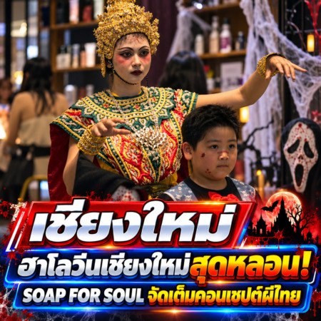 เชียงใหม่-ฮาโลวีนเชียงใหม่สุดหลอน! SOAP FOR SOUL จัดเต็มคอนเซปต์ผีไทย